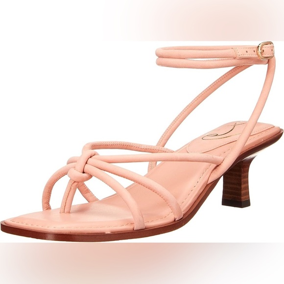 Sam Edelman Womens Dia Leather‎ Ankle Strap Heels Size 6.5 - Picture 1 of 10